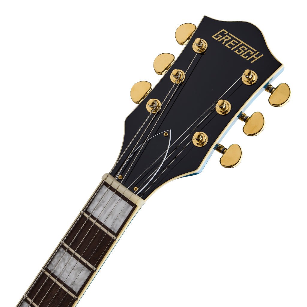 Gretsch Limited Edition G2655TG Streamliner Centre-Block Jr Doublecut with Bigsby Electric Guitar Laurel Fingerboard Riviera Blue Electric Guitars Sky Music