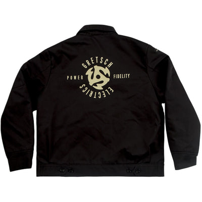 Gretsch® Patch Jacket, Black, XXL