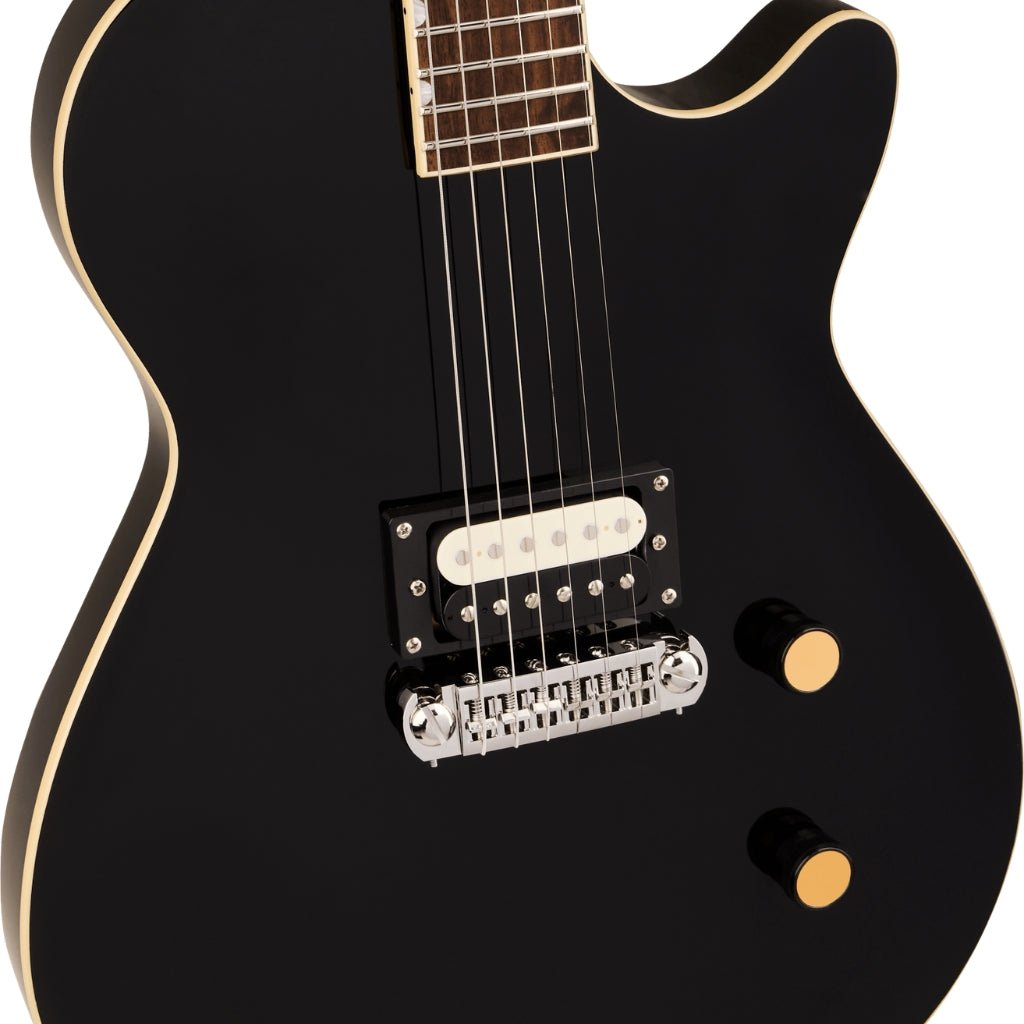 Gretsch Streamliner Jet 1 Pickup Electric Guitar - Jet Black, Laurel Fingerboard Electric Guitars Sky Music