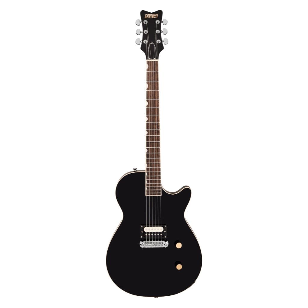 Gretsch Streamliner Jet 1 Pickup Electric Guitar - Jet Black, Laurel Fingerboard Electric Guitars Sky Music