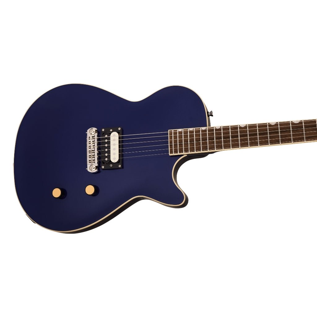 Gretsch Streamliner Jet 1 Pickup Electric Guitar - Midnight Blue, Laurel Fingerboard Electric Guitars Sky Music