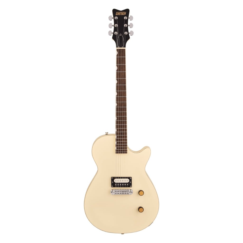 Gretsch Streamliner Jet 1 Pickup Electric Guitar - Vintage White, Laurel Fingerboard Electric Guitars Sky Music