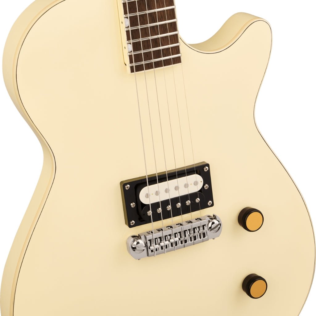 Gretsch Streamliner Jet 1 Pickup Electric Guitar - Vintage White, Laurel Fingerboard Electric Guitars Sky Music