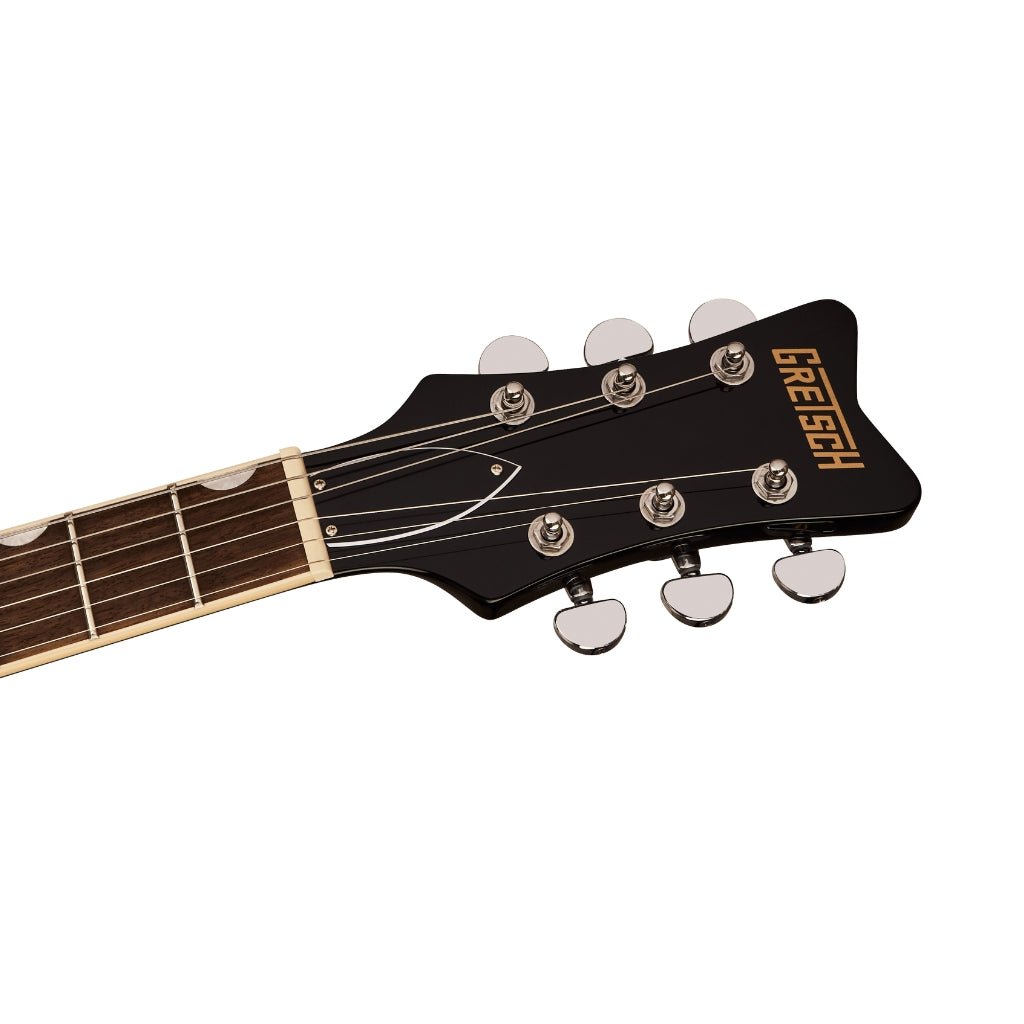 Gretsch Streamliner Jet Club 1 Pickup Electric Guitar - Jet Black, Laurel Fingerboard Electric Guitars Sky Music