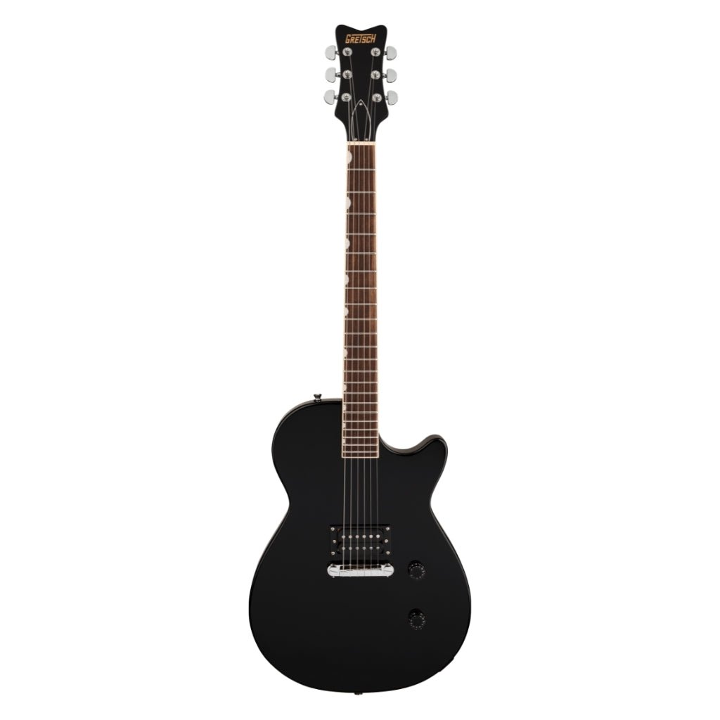 Gretsch Streamliner Jet Club 1 Pickup Electric Guitar - Jet Black, Laurel Fingerboard Electric Guitars Sky Music