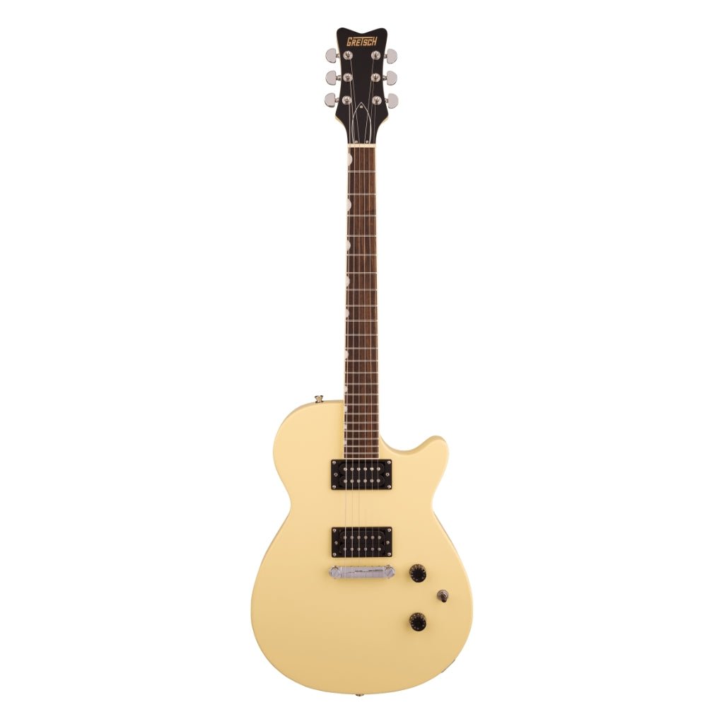 Gretsch Streamliner Jet Club Electric Guitar - Aged White, Laurel Fingerboard Electric Guitars Sky Music
