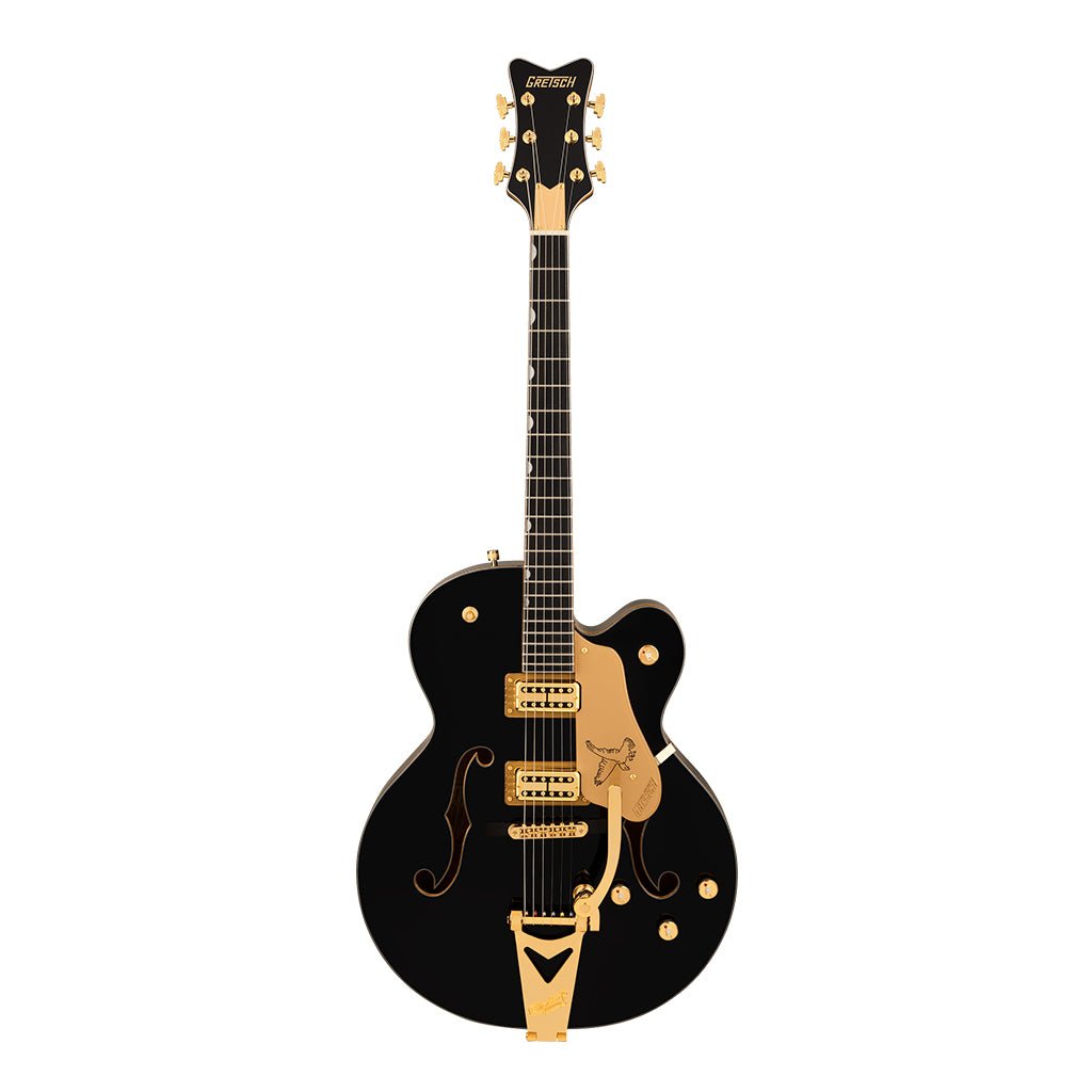 Gretsch Synchromatic Falcon Hollowbody Singlecut with Bigsby - Black Electric Guitars Sky Music
