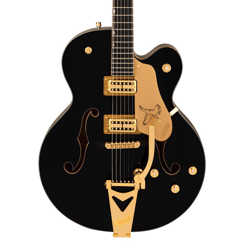 Gretsch Synchromatic Falcon Hollowbody Singlecut with Bigsby - Black Electric Guitars Sky Music