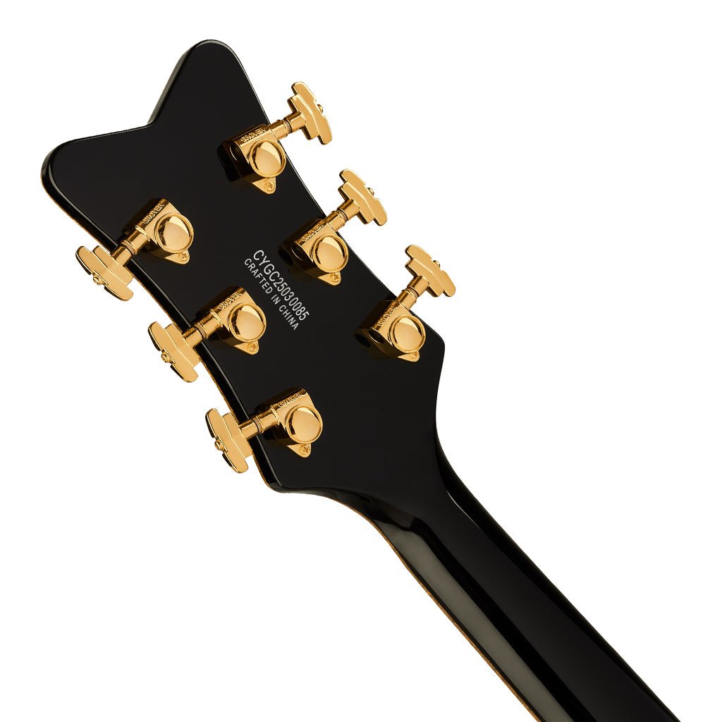 Gretsch Synchromatic Falcon Hollowbody Singlecut with Bigsby - Black Electric Guitars Sky Music