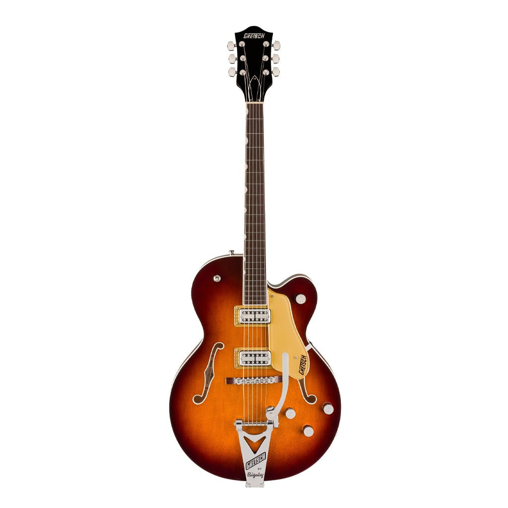 Gretsch Tennessean Hollow Body Rosewood Fingerboard with String Thru Bigsby and Nickel Hardware - Havana Burst Electric Guitars Sky Music