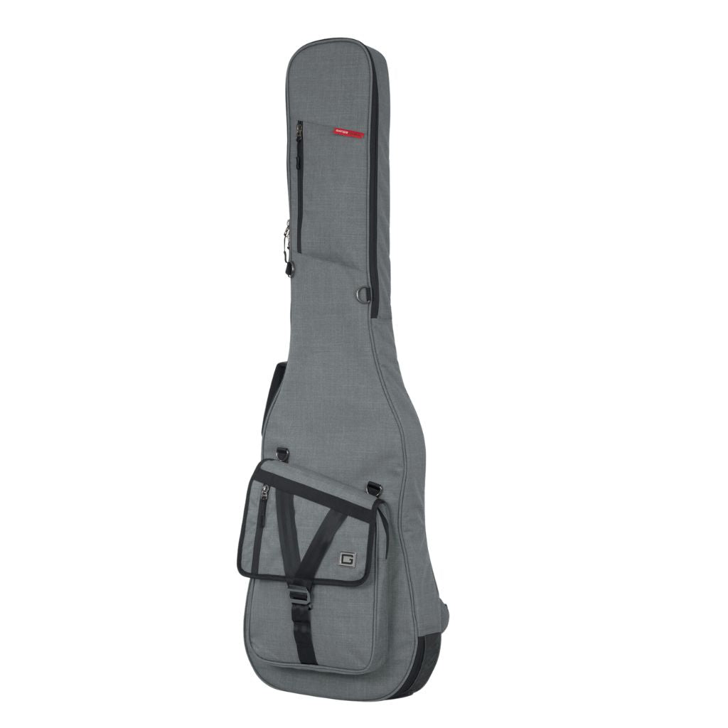 Gator - GT-BASS-GRY Transit Bass Guitar Bag - Light Grey