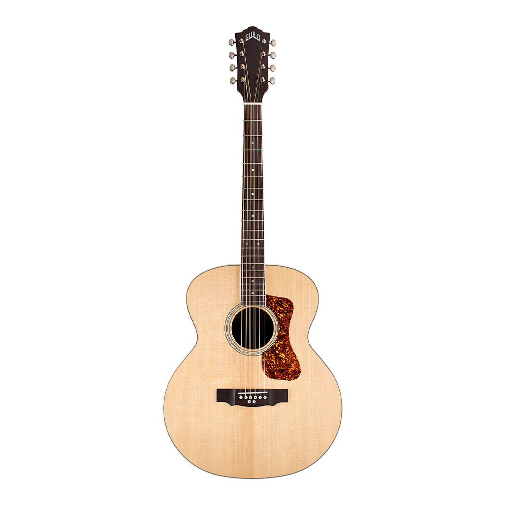 Guild BT-258E 8-String Deluxe Baritone Natural Archback Natural w/Bag Acoustic Guitars Sky Music