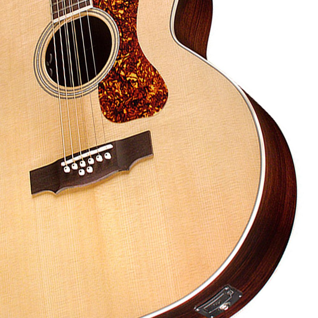 Guild BT-258E 8-String Deluxe Baritone Natural Archback Natural w/Bag Acoustic Guitars Sky Music