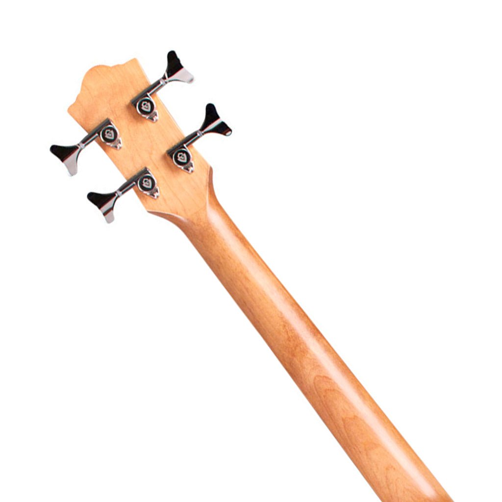Guild Jumbo Junior Acoustic-Electric Bass Guitar w/Deluxe Gig Bag Bass Guitars Sky Music