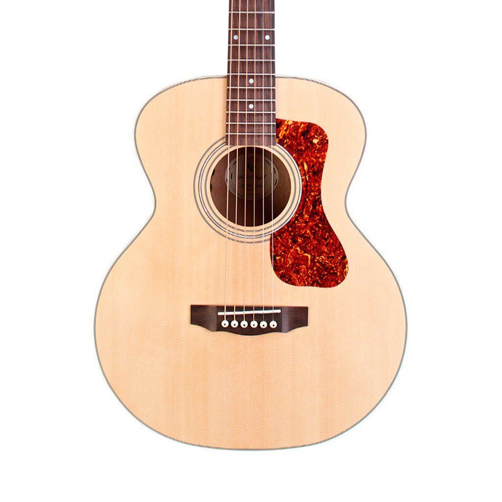 Guild Jumbo Junior Mahogany Acoustic-Electric Guitar w/Deluxe Gig Bag Acoustic Guitars Sky Music