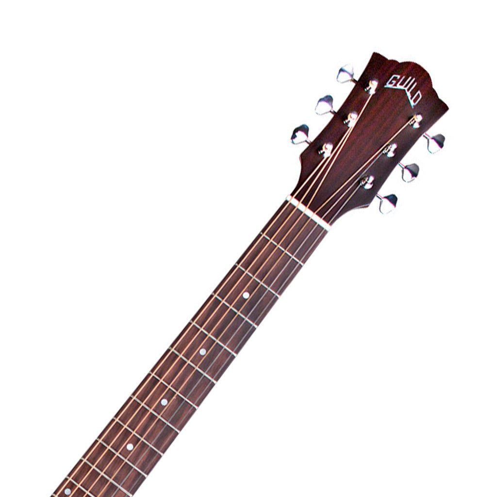Guild Jumbo Junior Mahogany Acoustic-Electric Guitar w/Deluxe Gig Bag Acoustic Guitars Sky Music