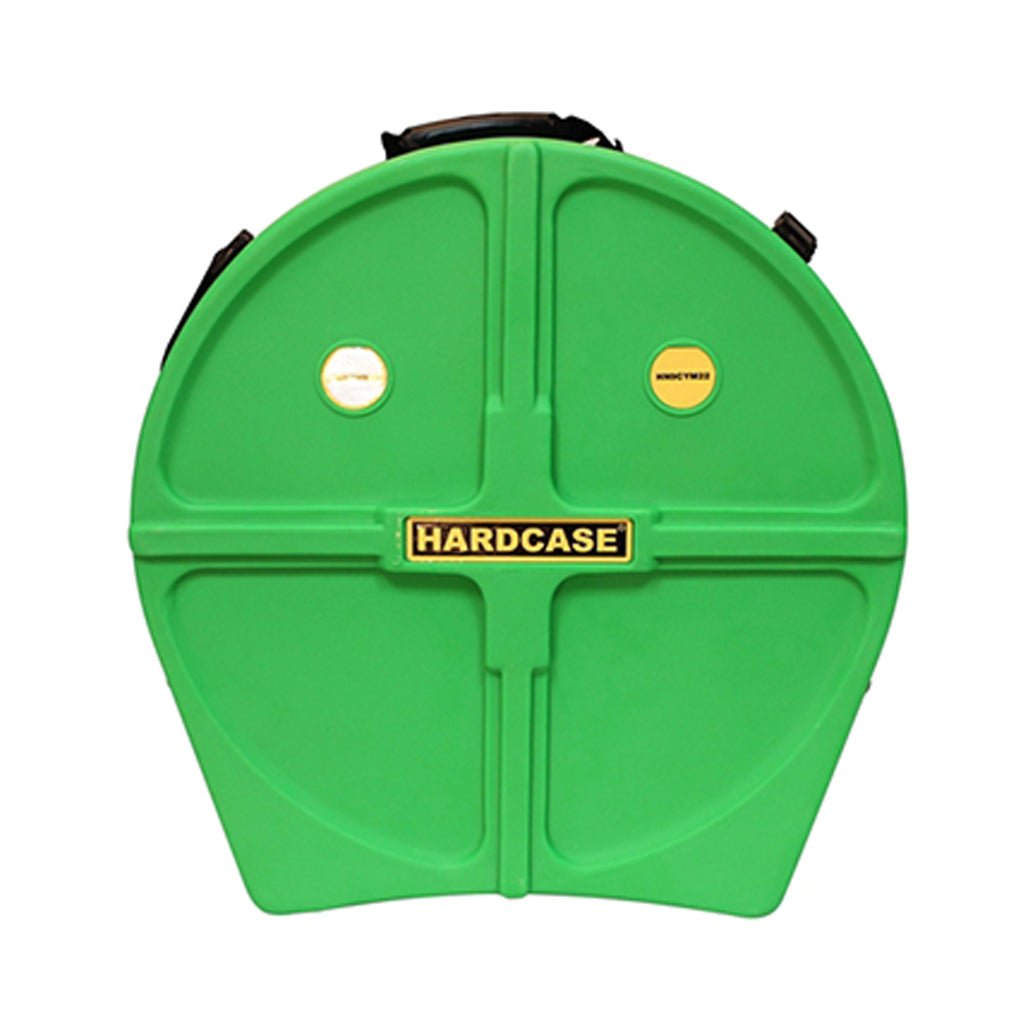 Hardcase 22" Light Green Cymbal Case With Wheels Drum Cases &amp; Bags Sky Music