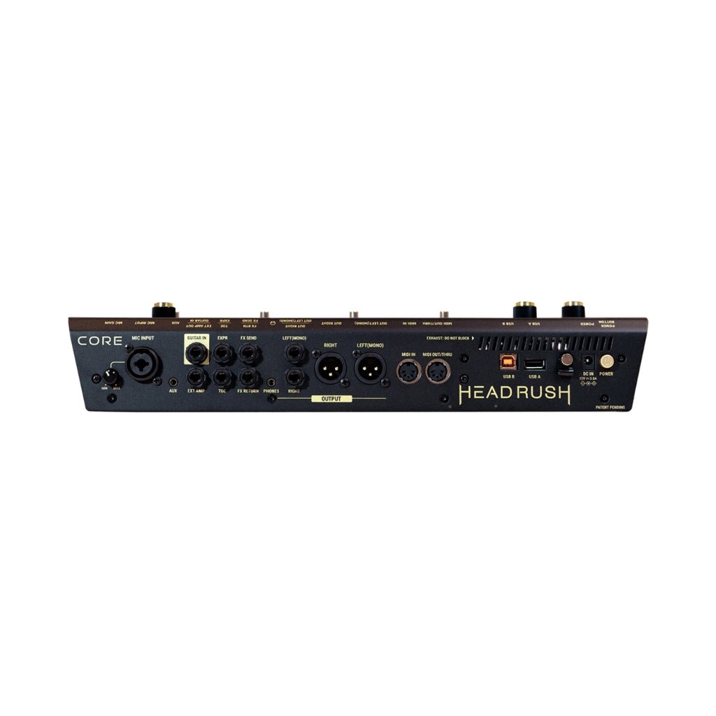Headrush Core Guitar Multi-effect/Amp Modeler/Vocal Processor Unit Effects Pedals Sky Music