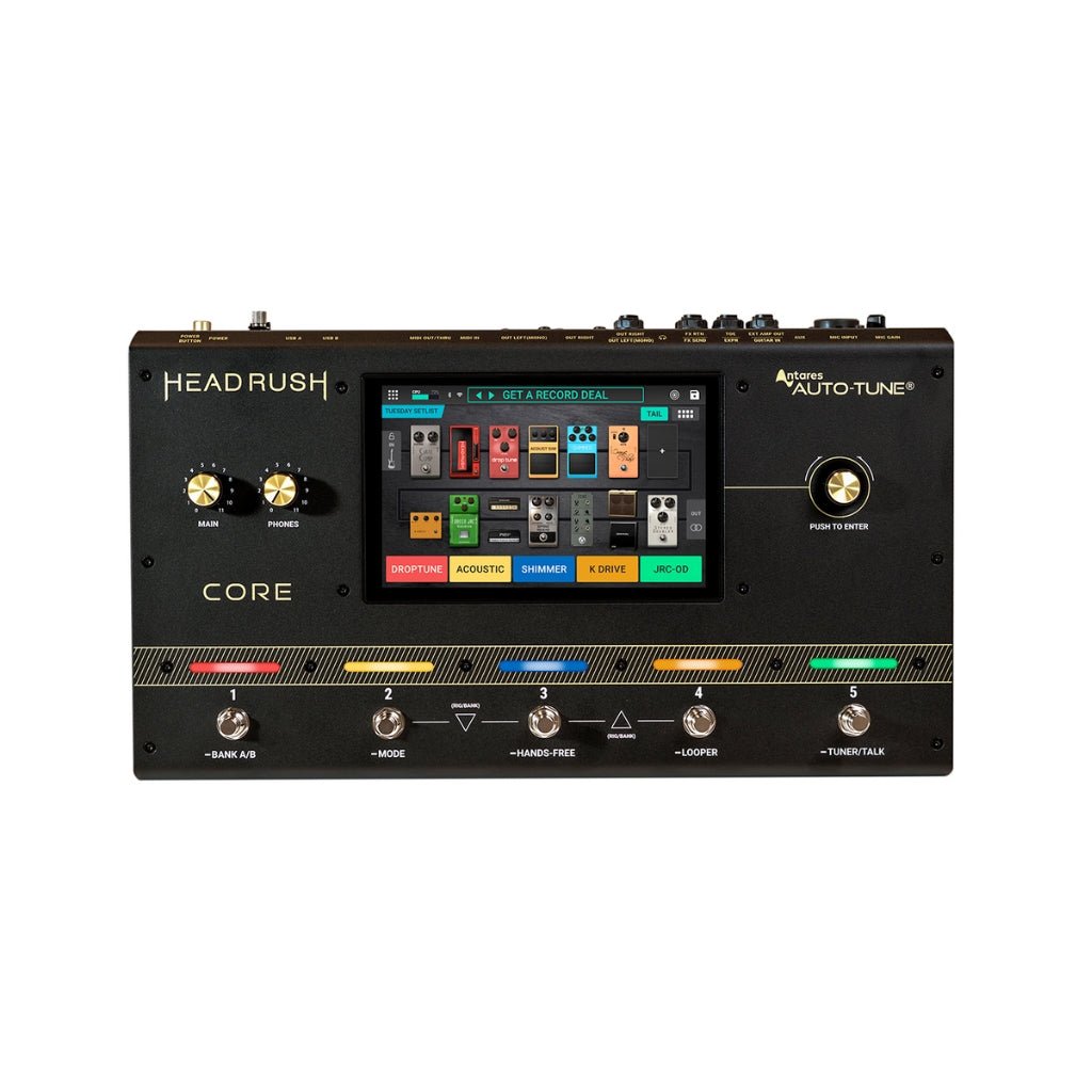 Headrush HR Core Guitar and Vocal Multi Effects Effects Pedals Sky Music