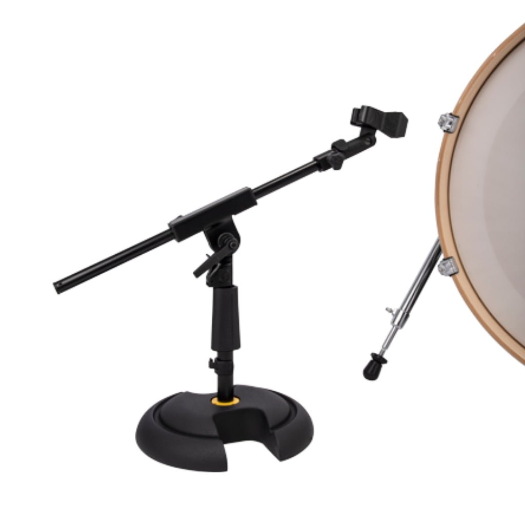 Hercules MS120B PRO Low Profile H Based Short Boom Stand Microphone stands Sky Music