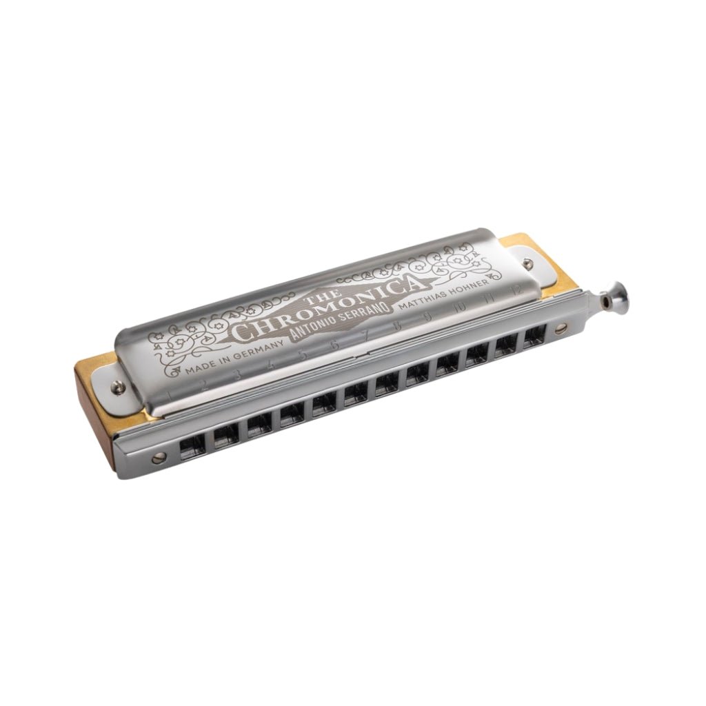 Hohner Antonio Serrano Signature Chromonica Harmonica - Chromatic C Harmonicas Sky Music