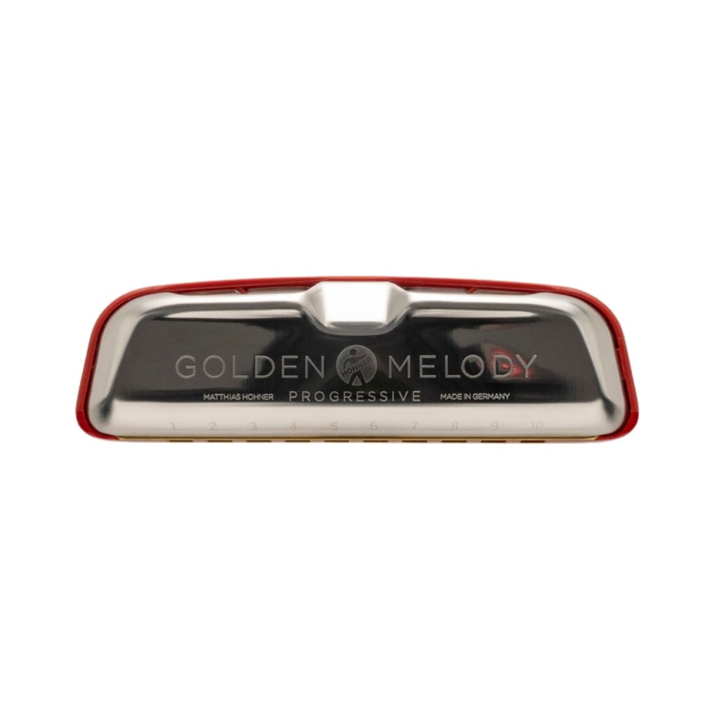 Hohner Golden Melody Progressive Harmonica - B Flat Major Harmonicas Sky Music