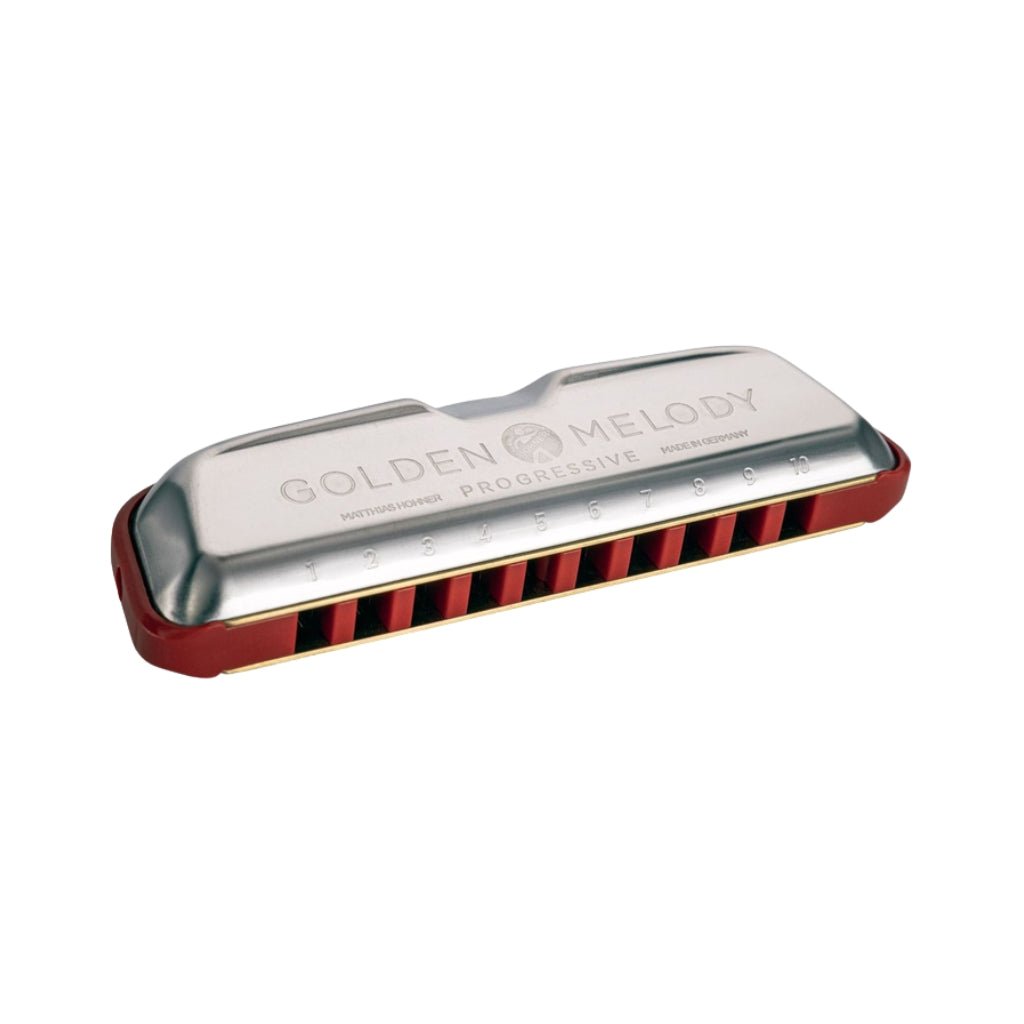 Hohner Golden Melody Progressive Harmonica - F Sharp Major Harmonicas Sky Music