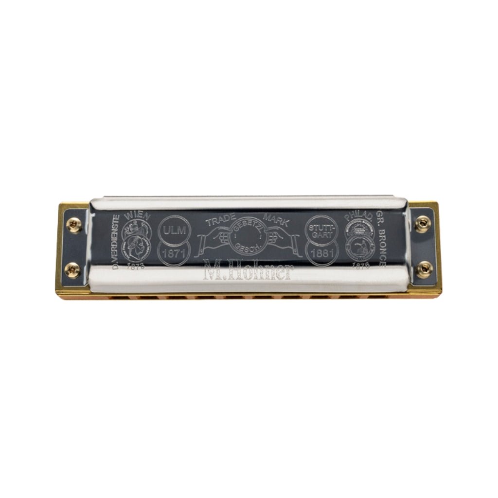 Hohner Marine Band Deluxe Harmonica - D Harmonicas Sky Music