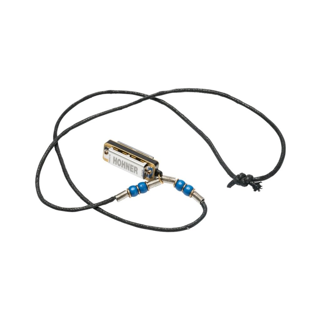 Hohner Mini Harmonica Necklace - Dark Blue Harmonicas Sky Music