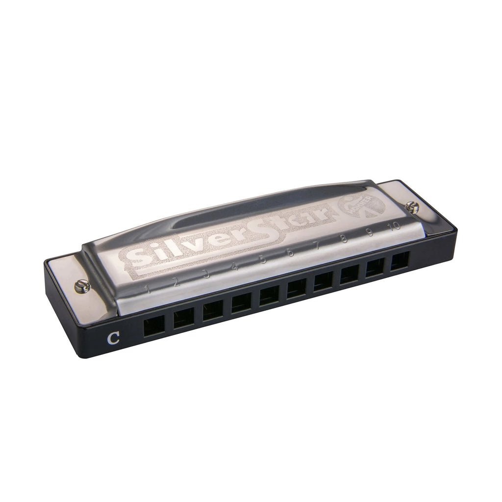 Hohner Silver Star Small Box Harmonica - C Major Harmonicas Sky Music