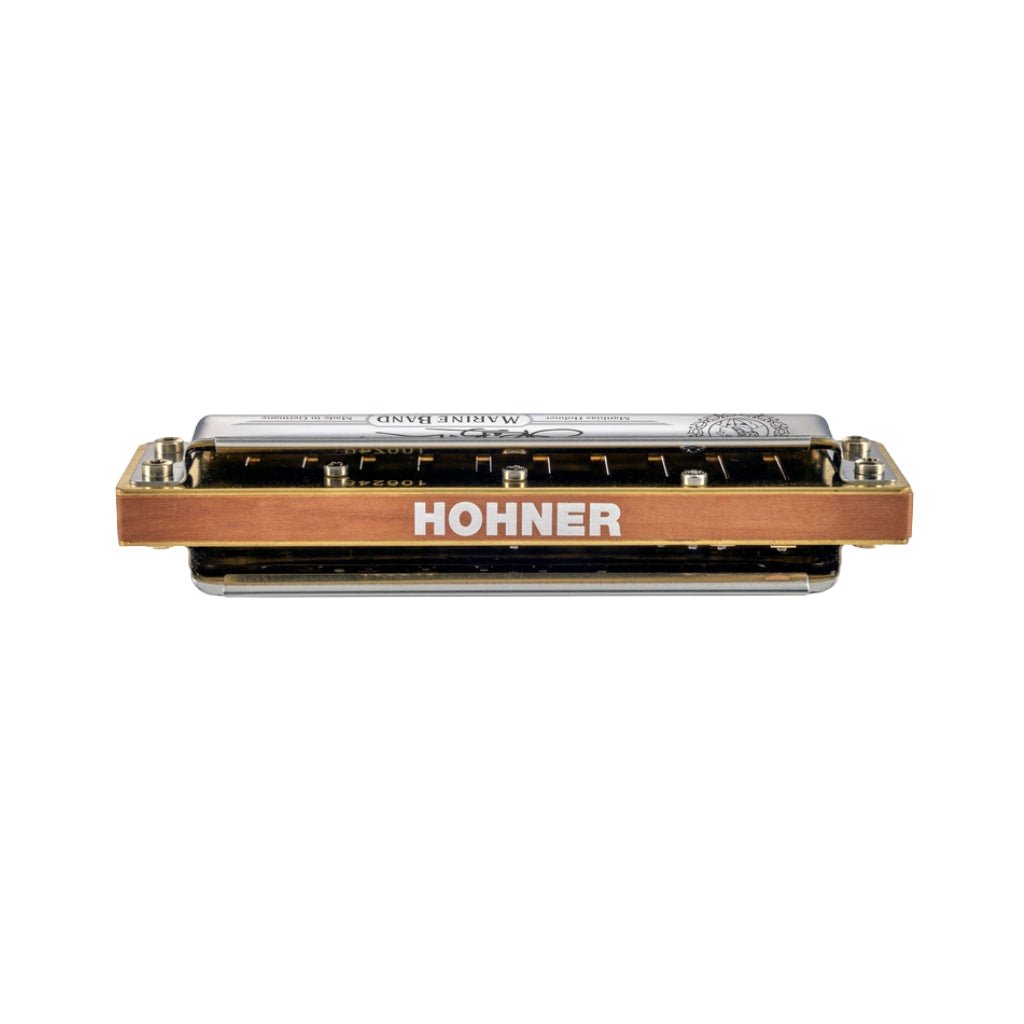 Hohner Steve Baker Signature Marine Band Harmonica - D Major CT Harmonicas Sky Music
