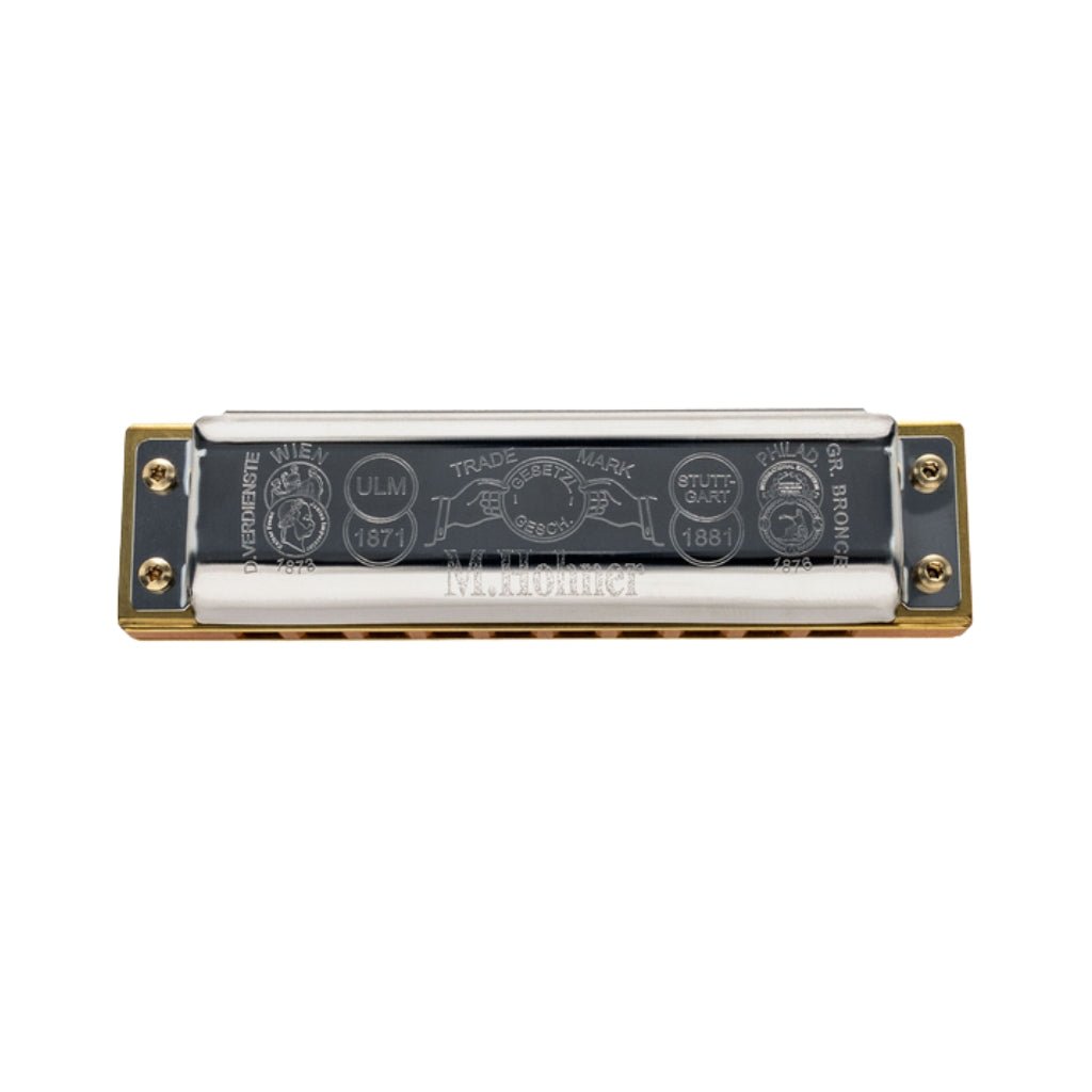 Hohner Steve Baker Signature Marine Band Harmonica - D-Natural Minor Harmonicas Sky Music