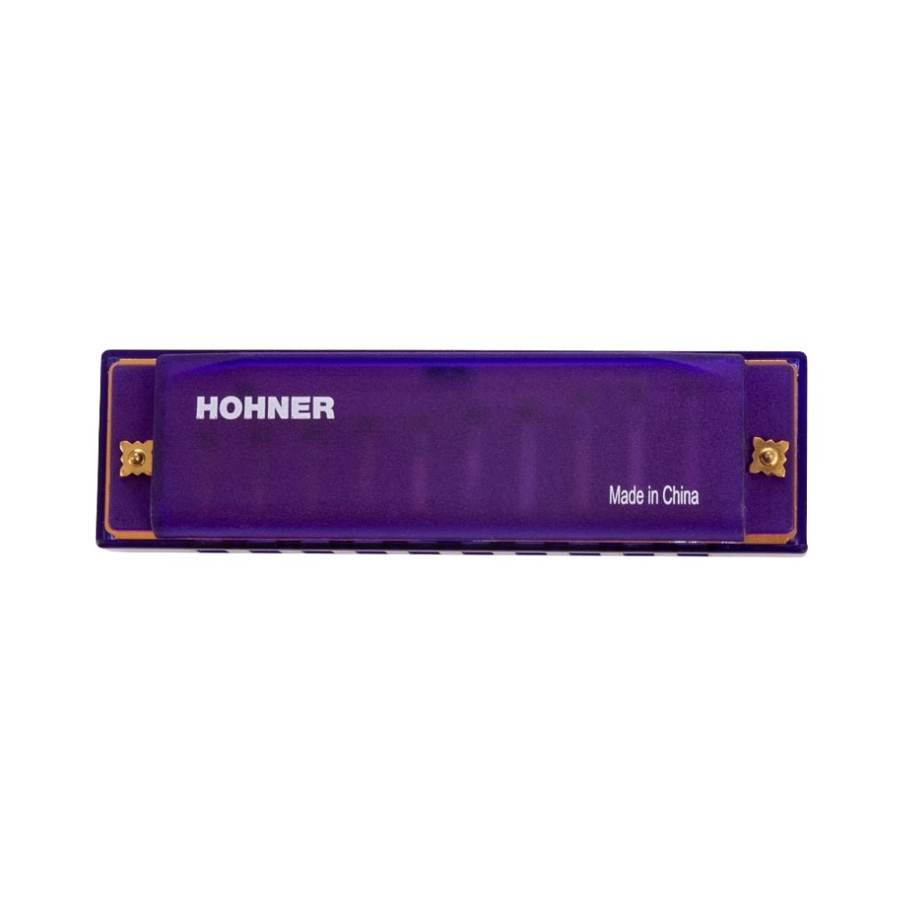Hohner Translucent Harp Harmonica - C/Purple Harmonicas Sky Music