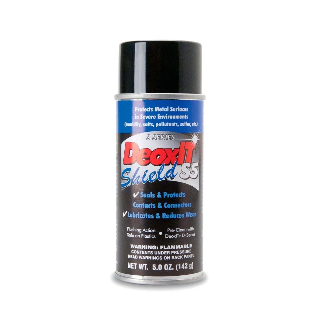 Hosa S5S-6 CAIG DeoxIT SHIELD Contact Protector, 5% Spray, 5 oz Instrument Maintenance &amp; Care Sky Music