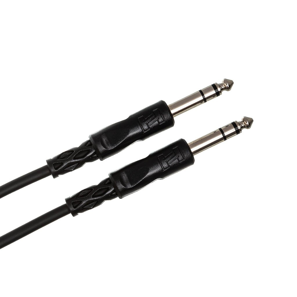Hosa Technology 1/4 in TRS to Same Balanced Interconnect 10ft Cables Sky Music