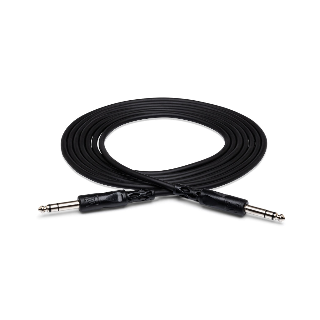 Hosa Technology 1/4 in TRS to Same Balanced Interconnect 10ft Cables Sky Music