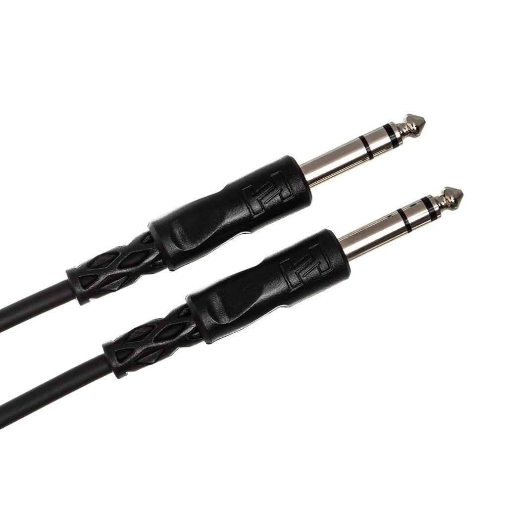 Hosa Technology 1/4 in TRS to Same Balanced Interconnect Cable 25ft Cables Sky Music