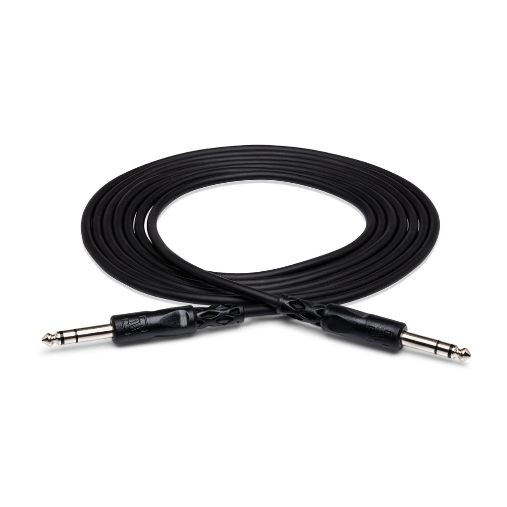 Hosa Technology 1/4 in TRS to Same Balanced Interconnect Cable 25ft Cables Sky Music