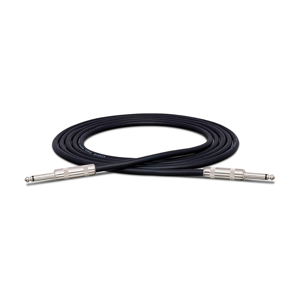 Hosa Technology 1/4 in TS to Same Speaker Cable 5ft Cables Sky Music