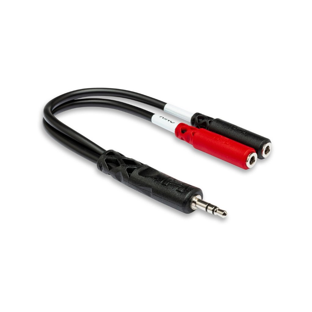 Hosa Technology 3.5 mm TRS to Dual 3.5 mm TSF Stereo Breakout Other Sky Music