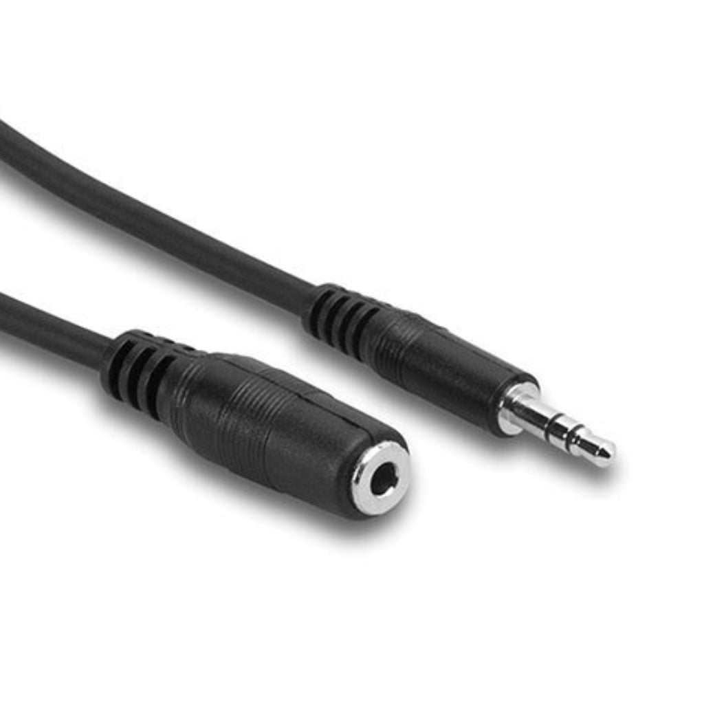 Hosa Technology 3.5mm TRS Headphone Extension Cable 5ft Cables Sky Music