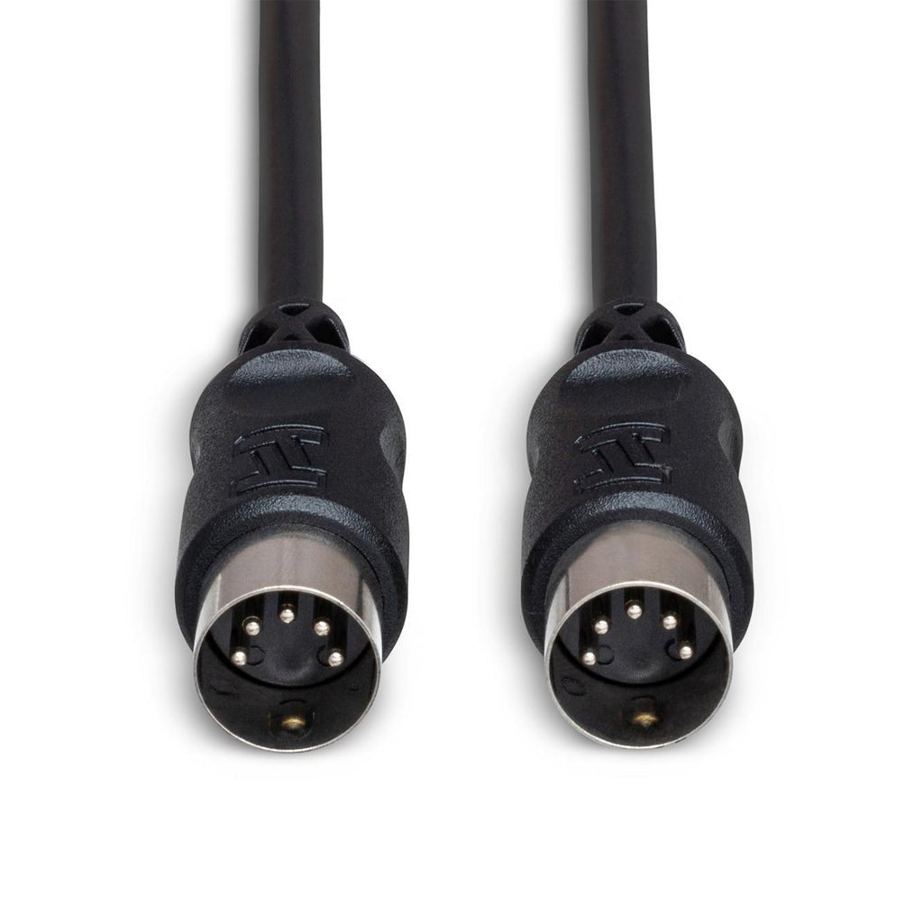 Hosa Technology 5-pin DIN to Same MIDI Cable 10ft Black Cables Sky Music