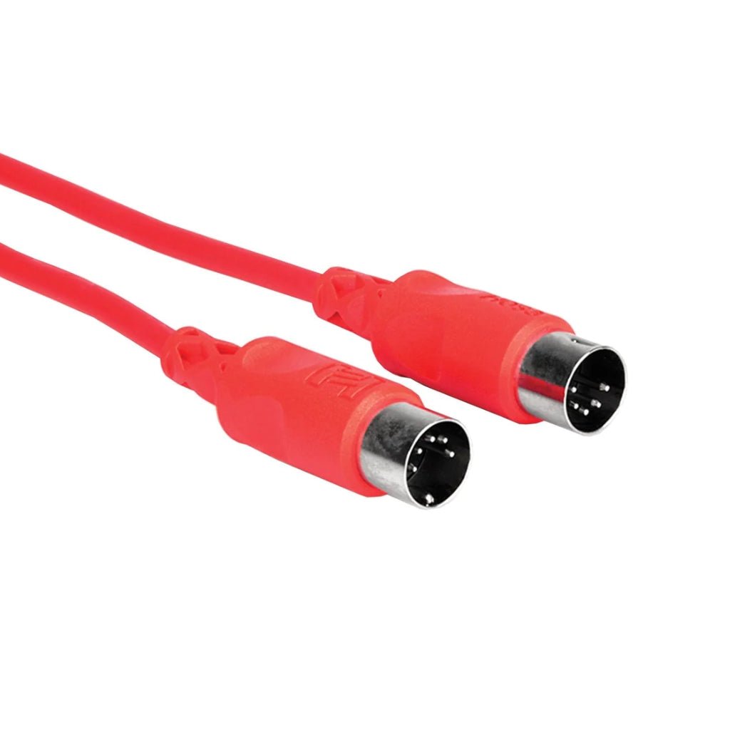 Hosa Technology 5-pin DIN to Same MIDI Cable 3ft - Red Other Sky Music