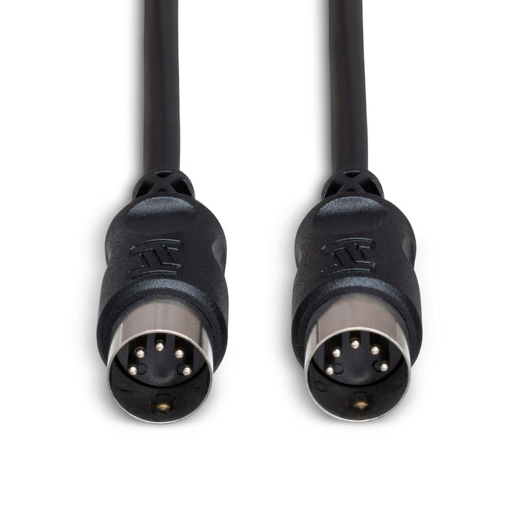 Hosa Technology 5-pin DIN to Same MIDI Cable Black 5ft Cables Sky Music