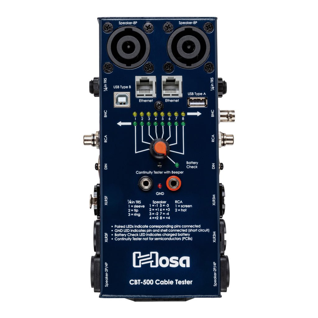 Hosa Technology Audio Cable Tester Other Sky Music