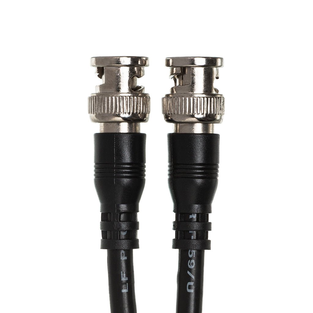 Hosa Technology BNC to BNC 50-ohm Coax Cable 1ft Cables Sky Music