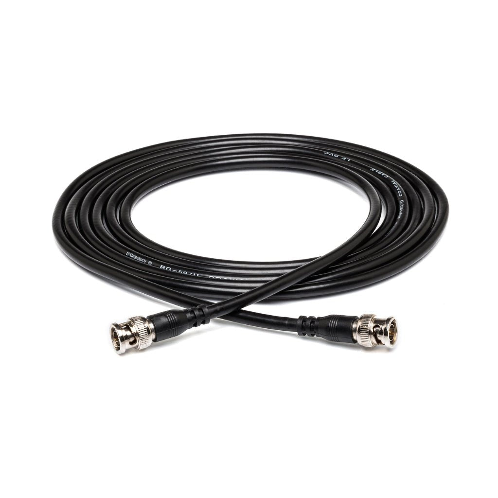Hosa Technology BNC to Same 75-ohm Coax Cable 25ft Cables Sky Music