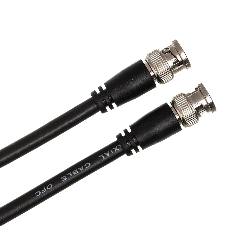 Hosa Technology BNC to Same Pro 75-ohm Coax 10ft Cables Sky Music