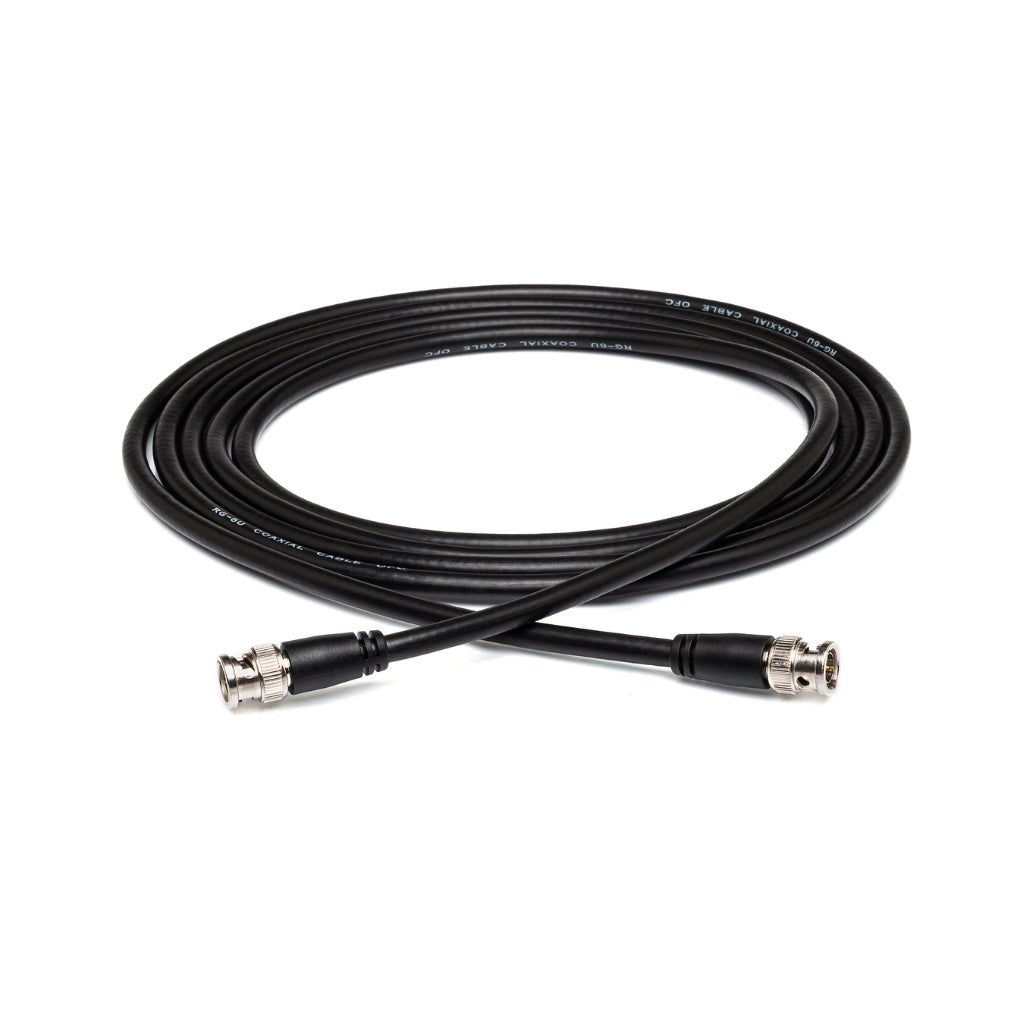 Hosa Technology BNC to Same Pro 75-ohm Coax Cable 3ft Cables Sky Music
