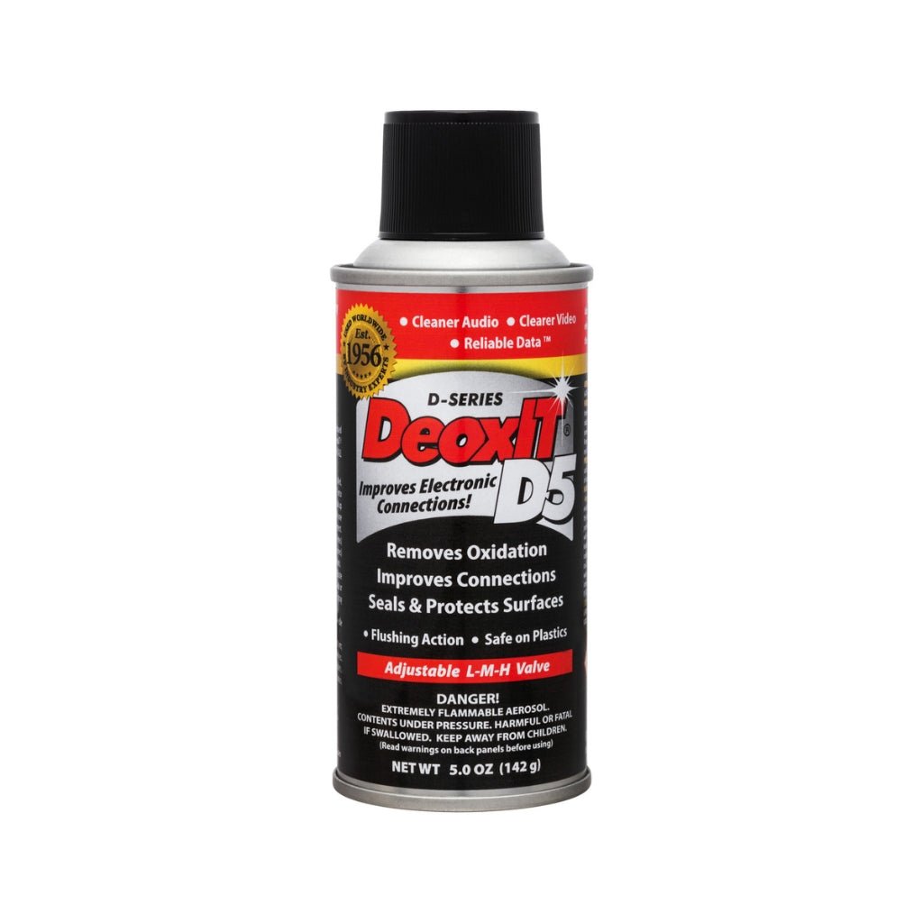 Hosa Technology CAIG DeoxIT Contact Treatment, 5% Spray Instrument Care Products Sky Music